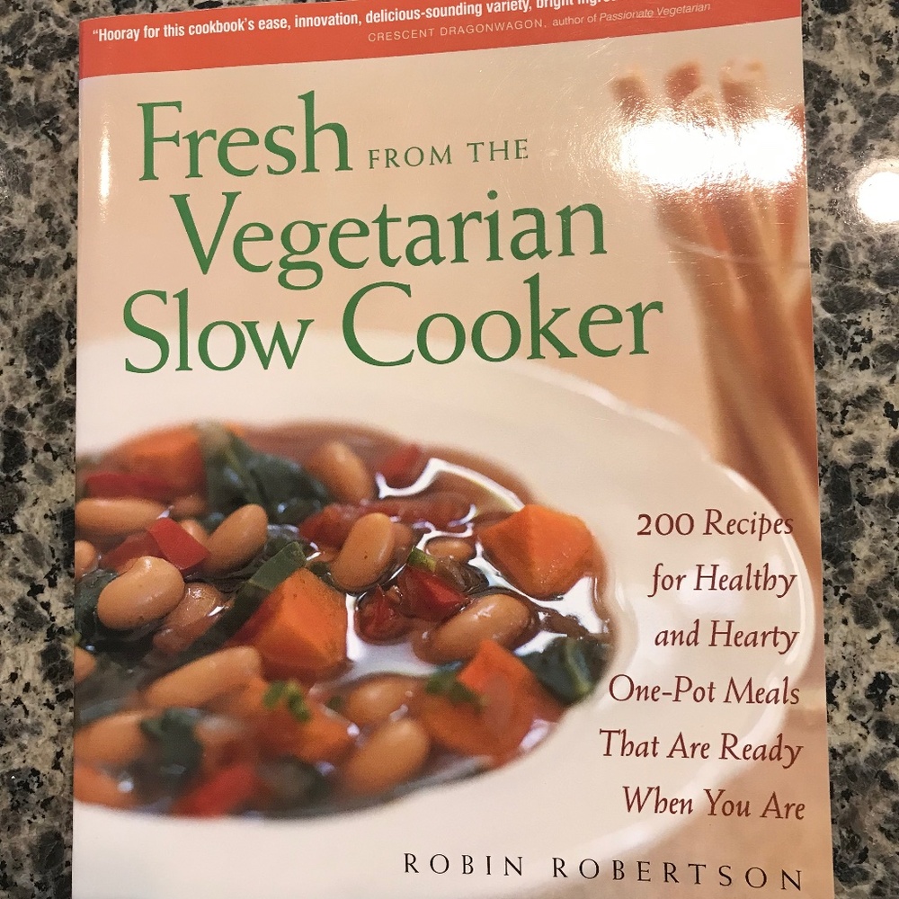 Vegetarian slow cooker cookbook